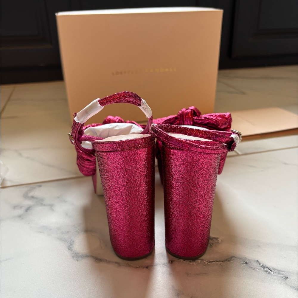 NWT Loeffler Randal Natalia Platforms - Picture 7 of 9